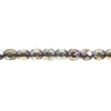 Fire polished Round 4mm Crystal Topaz Luster Fire polished Round 4mm Crystal Topaz Luster